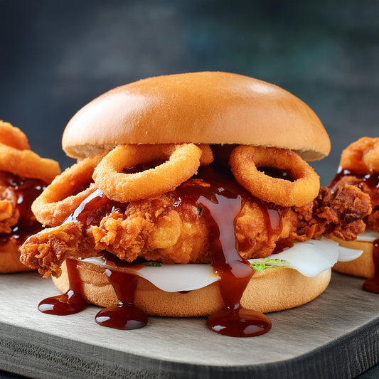 West Coast BBQ chicken sandwich